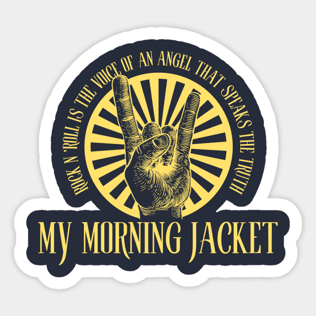 My Morning Jacket Sticker by aliencok